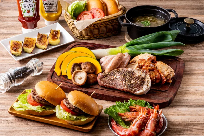 冬のソラミドBBQコース