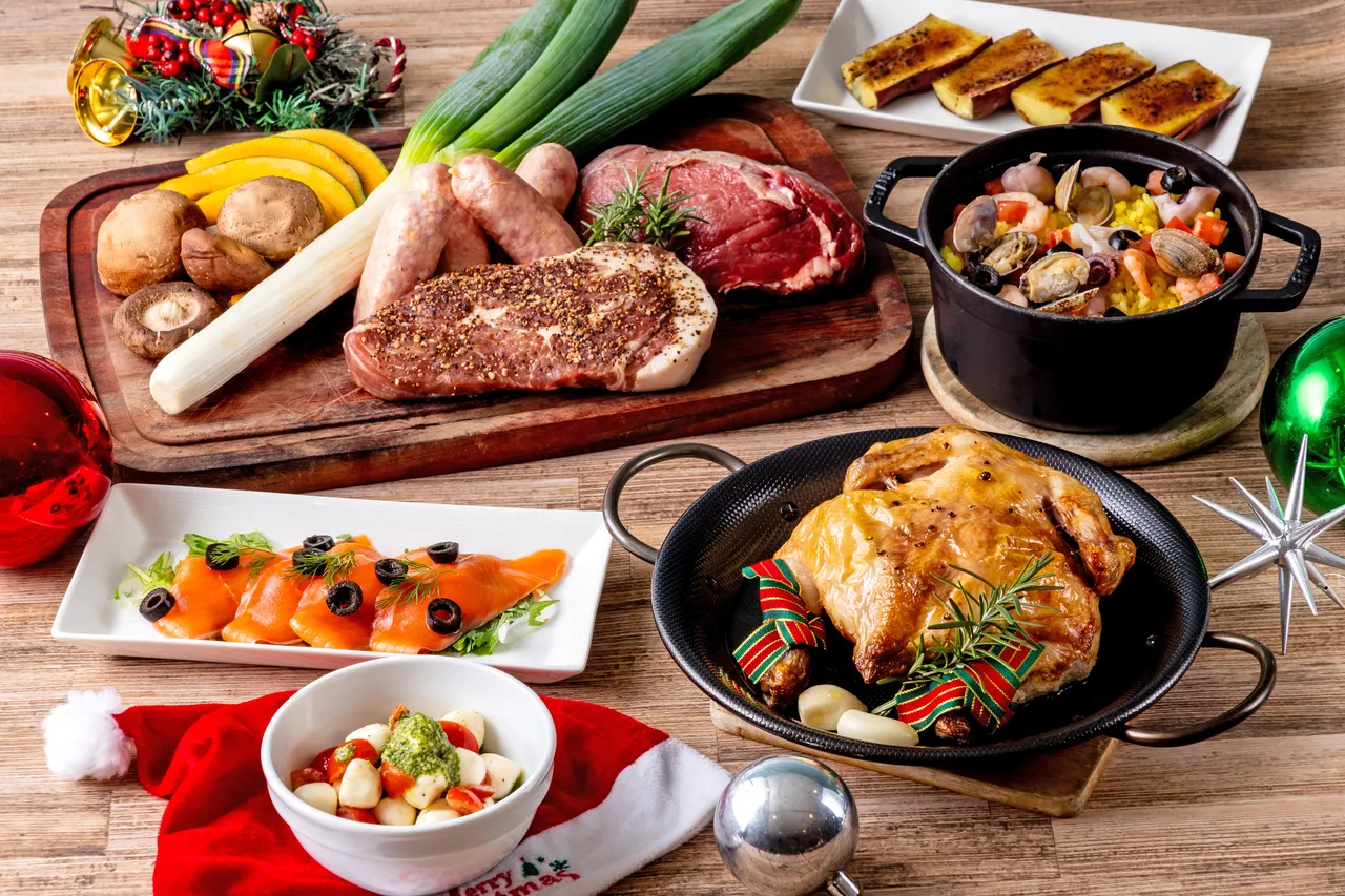 クリスマスパーティコースのお知らせ