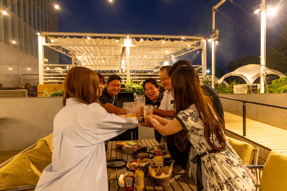 【ソラミドナイトBBQ】17時以降のお得なプラン!
